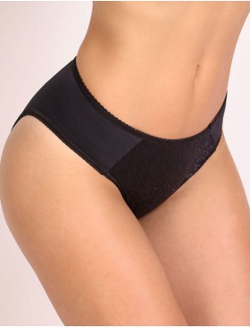 Трусы слипы Orhideja 635-290 черный, Цвет: черный, Размеры: L