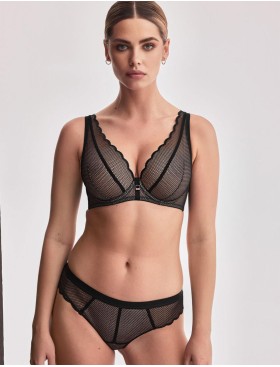 Бюстгальтер бралетт Alles CHITA M bralette черный, Цвет: черный, Размеры: 90H, изображение 8