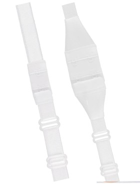 Понижающая бретель Julimex BA-05 2 крючка белый, Цвет: белый, Размеры: 2 крючка