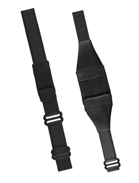 Понижающая бретель Julimex BA-05 2 крючка черный, Цвет: черный, Размеры: 2 крючка