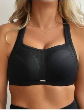 Спортивный бюстгальтер Kris Line ACTIVE SPORT, Цвет: черный, Размеры: 70JJ