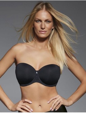 Бюстгальтер анжелика Kris Line FORTUNA COMFORT balkonette MHM черный, Цвет: черный, Размеры: 85DD, изображение 3