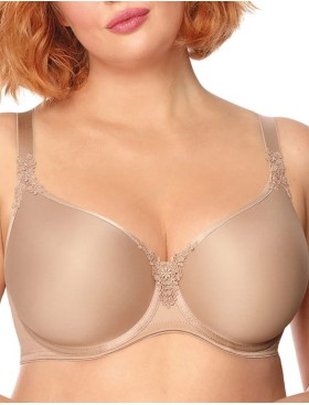 Мягкий формованный бюстгальтер Mefemi ANITA U minimizer мокка, Цвет: мокка, Размеры: 90F