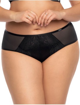 Высокие трусы слипы Nipplex CASILDA FIGI черный, Цвет: черный, Размеры: S