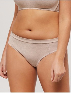 Хлопковые трусы слипы Ysabel Mora 10073 LAPURESA бежевый, Цвет: бежевый, Размеры: S