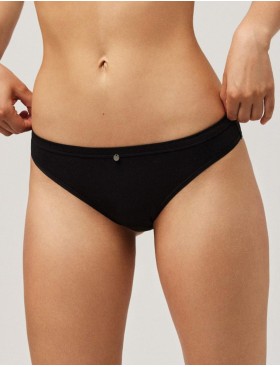 Хлопковые трусы слипы Ysabel Mora 10096 COMFY черный, Цвет: черный, Размеры: 2XL