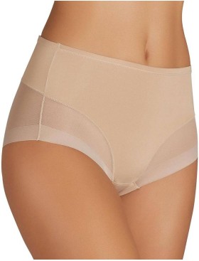 Трусы-невидимки с сеткой Ysabel Mora 19602 HIGH WAIST бежевый, Цвет: бежевый, Размеры: XL