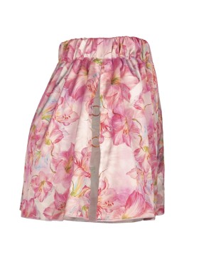 Атласные шортики Anais MIYU SHORTS WITH CRACKS, Цвет: розовый, Размеры: 2XL/3XL, изображение 3