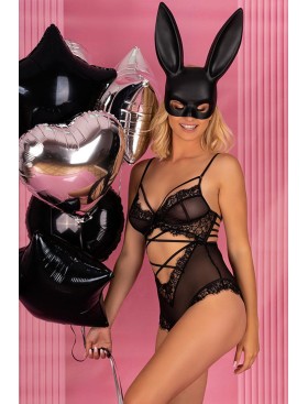 Боди с вырезом MARC MASSIMO LC 90613 KYLSSIAM BODY, Цвет: черный, Размеры: S/M