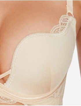 Балконет планж с пуш-ап Esotiq 35431 CLAUDIA BASIC бежевый, Цвет: бежевый, Размеры: 75E, изображение 7