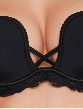 Балконет планж с пуш-ап Esotiq 35431 CLAUDIA BASIC черный, Цвет: черный, Размеры: 70B, изображение 4