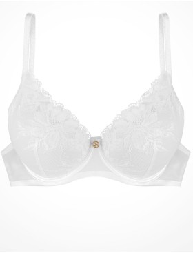 Кружевной бюстгальтер пуш-ап Esotiq TRINNY 40025 шампань+телесный, Цвет: шампань+телесный, Размеры: 70D, изображение 10