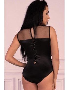 Полупрозрачное боди LIVIA CORSETTI LC 90571 KIRAVEN BODY, Цвет: черный, Размеры: L/XL, изображение 2