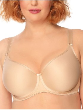 Гладкий бюстгальтер Mefemi ANNA U minimizer телесный, Цвет: телесный, Размеры: 85F