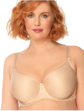 Гладкий бюстгальтер Mefemi ANNA U minimizer телесный, Цвет: телесный, Размеры: 85F, изображение 3