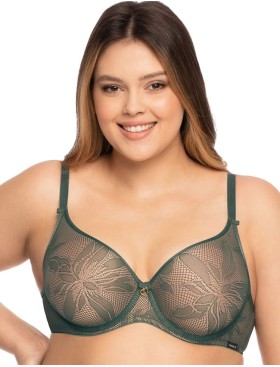 Бюстгальтер минимайзер с кружевом Nipplex ELEKTRA U minimizer шалфей, Цвет: шалфей, Размеры: 85B, изображение 3