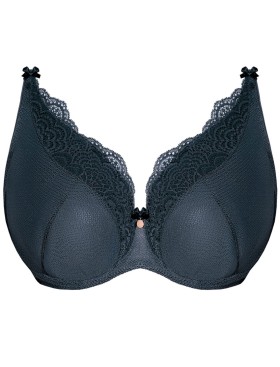 Мягкий бюстгальтер на каркасах Nipplex ESTERA M графит, Цвет: графит, Размеры: 70I, изображение 4