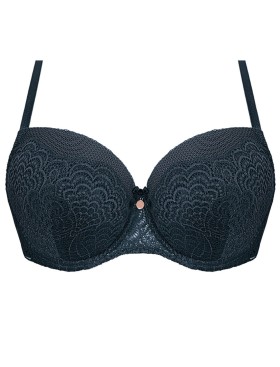 Бюстгальтер на тонком поролоне Nipplex ESTERA U графит, Цвет: графит, Размеры: 90D, изображение 5