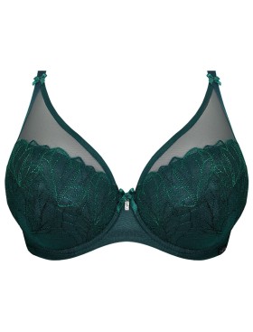 Бюстгальтер с эффектом пуш-ап Nipplex EMILY P-UP изумруд, Цвет: изумруд, Размеры: 65F, изображение 4