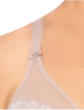 Бюстгальтер мягкий Felina 202288 VISION BLOOM серо-коричневый, Цвет: серо-коричневый, Размеры: 100D, изображение 4