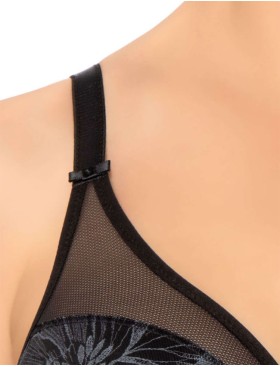 Бюстгальтер мягкий Felina 202288 VISION BLOOM черный, Цвет: черный, Размеры: 75D, изображение 4