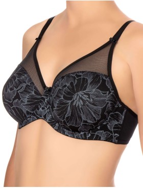 Бюстгальтер мягкий Felina 202288 VISION BLOOM черный, Цвет: черный, Размеры: 75D, изображение 2