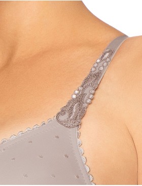 Бюстгальтер мягкий Felina 202292 жемчужно-серый, Цвет: жемчужно-серый, Размеры: 80E, изображение 4