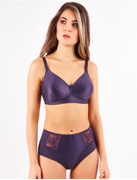 Бескаркасный бюстгальтер мягкий Felina 203294 фиолетовый, Цвет: фиолетовый, Размеры: 80D, изображение 2