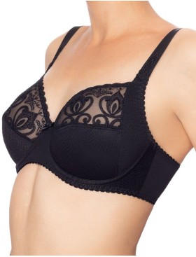 Мягкий бюстгальтер Felina 205294 SERENADA черный, Цвет: черный, Размеры: 100H, изображение 2