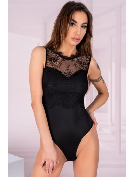 Черное боди LIVIA CORSETTI LC 90654 MUDIENIN BODY, Цвет: черный, Размеры: L/XL