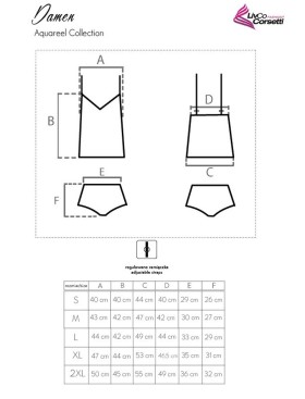 Комплект из топа и шортиков LIVIA CORSETTI LC 90659 DAMEN KOMPLET, Цвет: темно-синий, Размеры: M, изображение 6