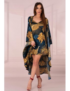 Сорочка на тонких бретелях LIVIA CORSETTI LC 90661 CLAIREE KOSZULA, Цвет: темно-синий, Размеры: 2XL, изображение 5