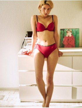 Бюстгальтер спортивный супер пуш-ап Opium B-15, Цвет: красный, Размеры: 70B, изображение 7