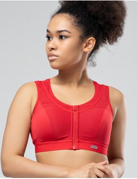 Cпортивный топ Opium BF-10 красный, Цвет: красный, Размеры: 70B