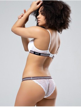 Трусы танга Opium T-93 белый, Цвет: белый, Размеры: M, изображение 4