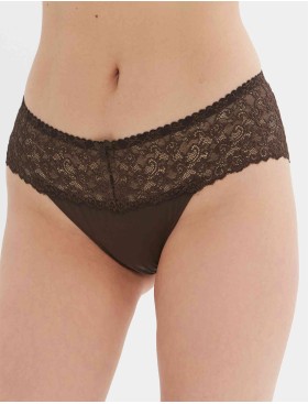 Трусы слипы Simona M 045 шоколад, Цвет: шоколад, Размеры: L