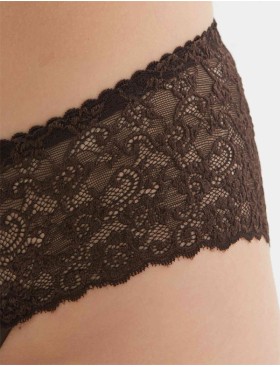 Трусы слипы Simona M 045 шоколад, Цвет: шоколад, Размеры: L, изображение 3