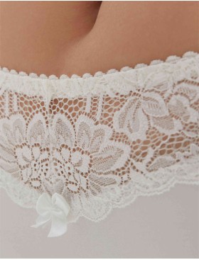 Трусы слипы Simona M 035/05 молоко, Цвет: молоко, Размеры: M, изображение 4