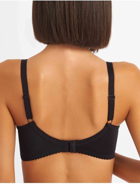 Бюстгальтер на сшивном поролоне Simona M 802/24 черный, Цвет: черный, Размеры: 75H, изображение 2