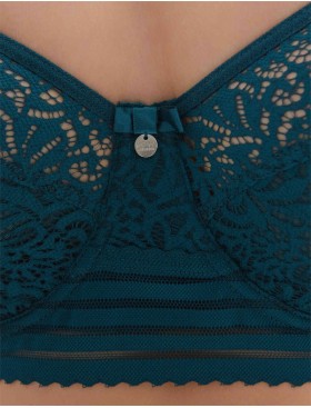 Мягкий бюстгальтер с широким поясом VOVA PAOLA V48411 атлантическая глубина, Цвет: атлантическая глубин, Размеры: 90D, изображение 5