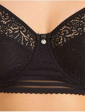 Бюстгальтер мягкий VOVA PAOLA V48411 черный, Цвет: черный, Размеры: 75E, изображение 5