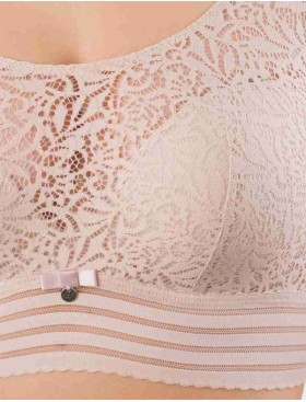 Бюстгальтер бралетт VOVA PAOLA V48412 серебристый пион, Цвет: серебристый пион, Размеры: 75E, изображение 5