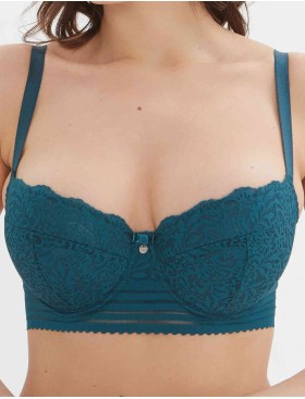 Бюстгальтер балконет пуш-ап VOVA PAOLA V48430 атлантическая глубина, Цвет: атлантическая глубин, Размеры: 70E