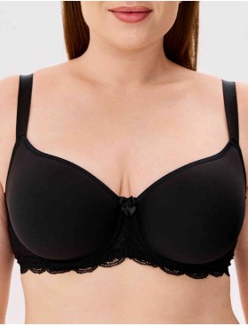 Бюстгальтер спейсер VOVA SNEJANNA V54124 черный, Цвет: черный, Размеры: 75B