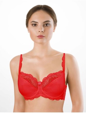Бюстгальтер полумягкий VOVA SNEJANNA B54023 россо, Цвет: россо, Размеры: 90H, изображение 6
