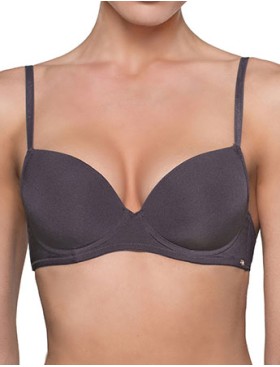 Бюстгальтер балконет Amelie MILLA 2016 слива new, Цвет: слива, Размеры: 70D