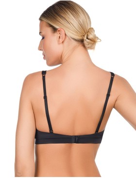 Бюстгальтер бралетт без косточек Amelie MILLA 2022 черный new, Цвет: черный, Размеры: S, изображение 3