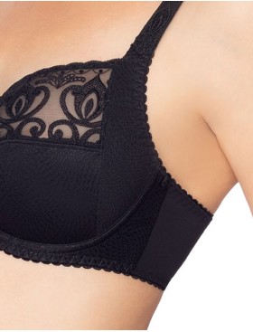 Мягкий бюстгальтер Felina 205294 SERENADA черный, Цвет: черный, Размеры: 100H, изображение 5