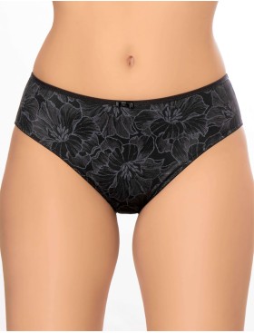 Женские трусы слипы Felina 210288 VISION BLOOM черный, Цвет: черный, Размеры: XL