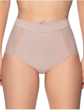 Высокие трусы Felina 280222 серо-коричневый, Цвет: серо-коричневый, Размеры: L